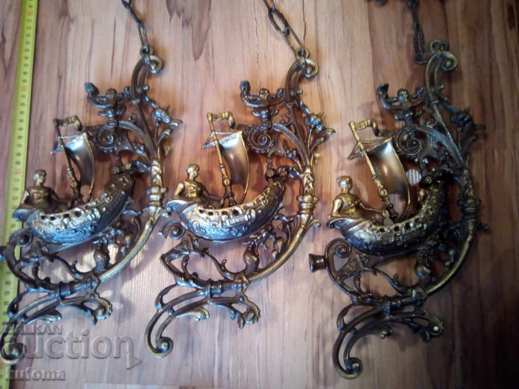 Χάλκινα κρεμαστά είδη 3 τεμαχίων - 7 Χάλκινα κρεμαστά είδη 3 τεμαχίων - 7