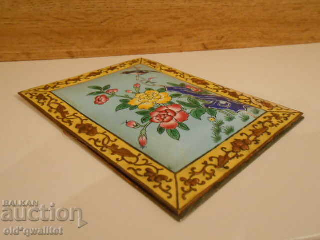 Παράδοση Ρομαντική Αντίκα Σπάνια ΖΩΓΡΑΦΙΚΗ Σμάλτο, Ιαπωνία ή Κίνα Παράδοση Ρομαντική Αντίκα Σπάνια ΖΩΓΡΑΦΙΚΗ Σμάλτο, Ιαπωνία ή Κίνα