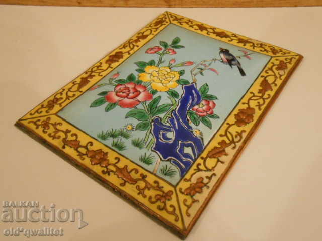 Ρομαντική Αντίκα Σπάνια ΖΩΓΡΑΦΙΚΗ Σμάλτο, Ιαπωνία ή Κίνα - 5 Ρομαντική Αντίκα Σπάνια ΖΩΓΡΑΦΙΚΗ Σμάλτο, Ιαπωνία ή Κίνα - 5