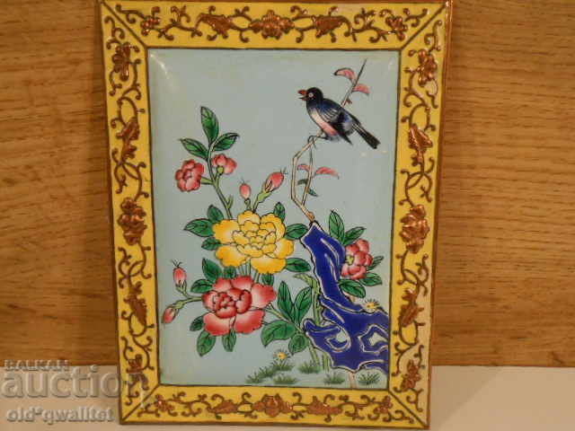 Ρομαντική Αντίκα Σπάνια ΖΩΓΡΑΦΙΚΗ Σμάλτο, Ιαπωνία ή Κίνα - 6 Ρομαντική Αντίκα Σπάνια ΖΩΓΡΑΦΙΚΗ Σμάλτο, Ιαπωνία ή Κίνα - 6