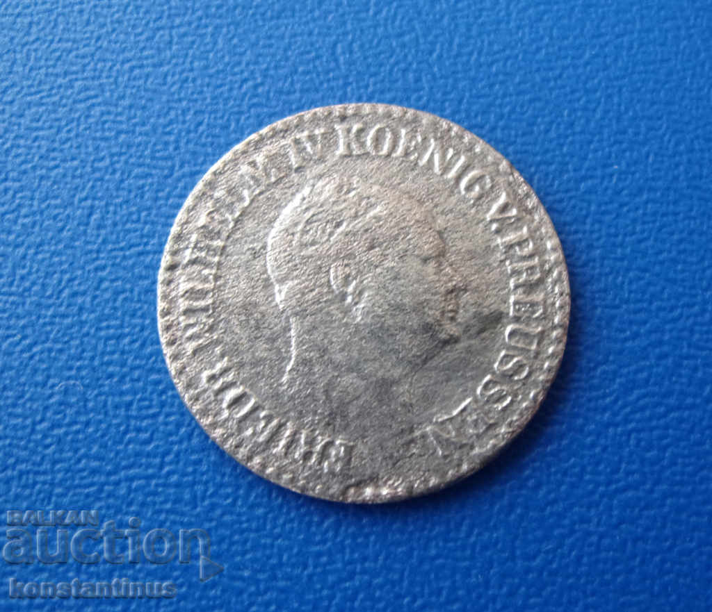 Prussia 1 Gros 1853 Argint Rare cu preț € 6.14 | 12.01 BGN
