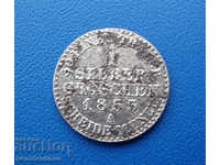 Prussia 1 Gross 1853 Silver Rare