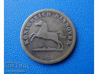 Hanover 1 Gross 1859 Silver Rare