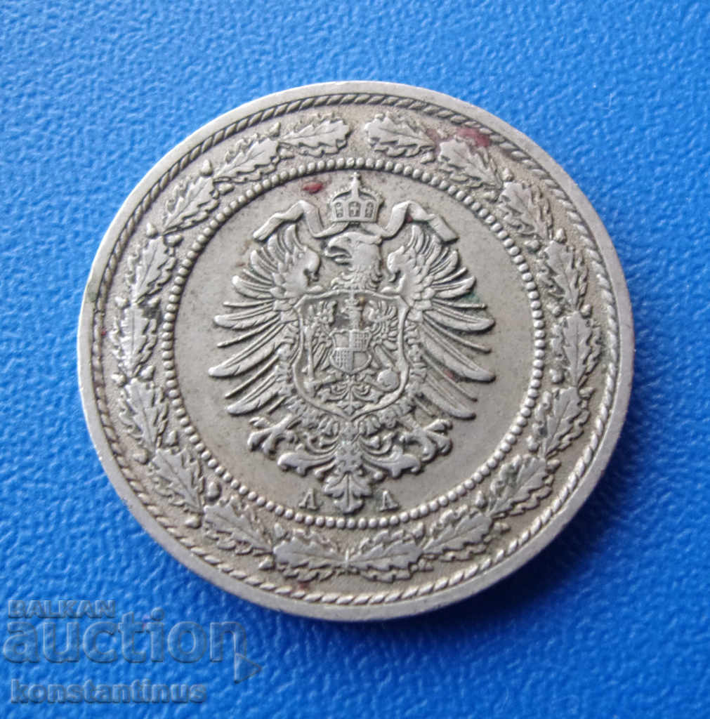 Germany Reich 20 Pennig 1887 Rare