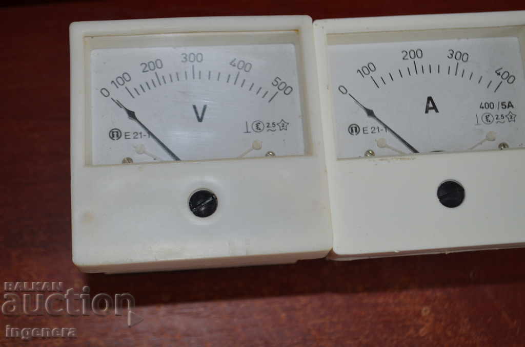MEASURING INSTRUMENTS-VOLT AND AMPERMETER with price 14.00 BGN | € 7.16 MEASURING INSTRUMENTS-VOLT AND AMPERMETER with price 14.00 BGN | € 7.16