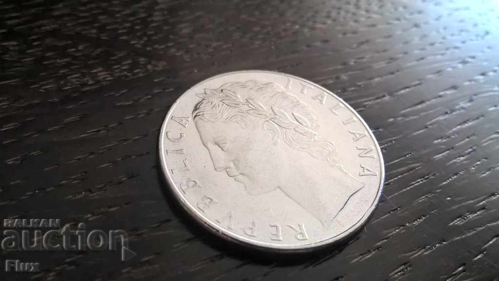 Coin - Italy - 100 pounds 1977 with price 0.75 BGN | € 0.38