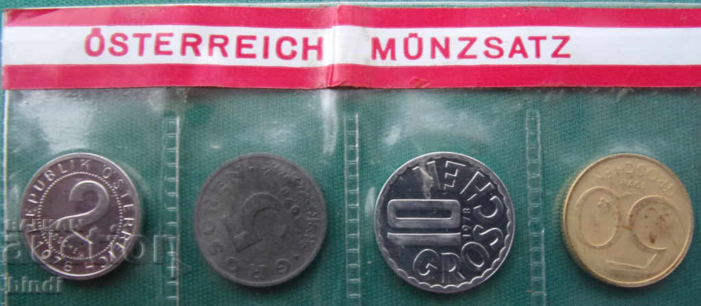 Austria PROOF Seth 1978 cu preț € 5.11 | 9.99 BGN Austria PROOF Seth 1978 cu preț € 5.11 | 9.99 BGN