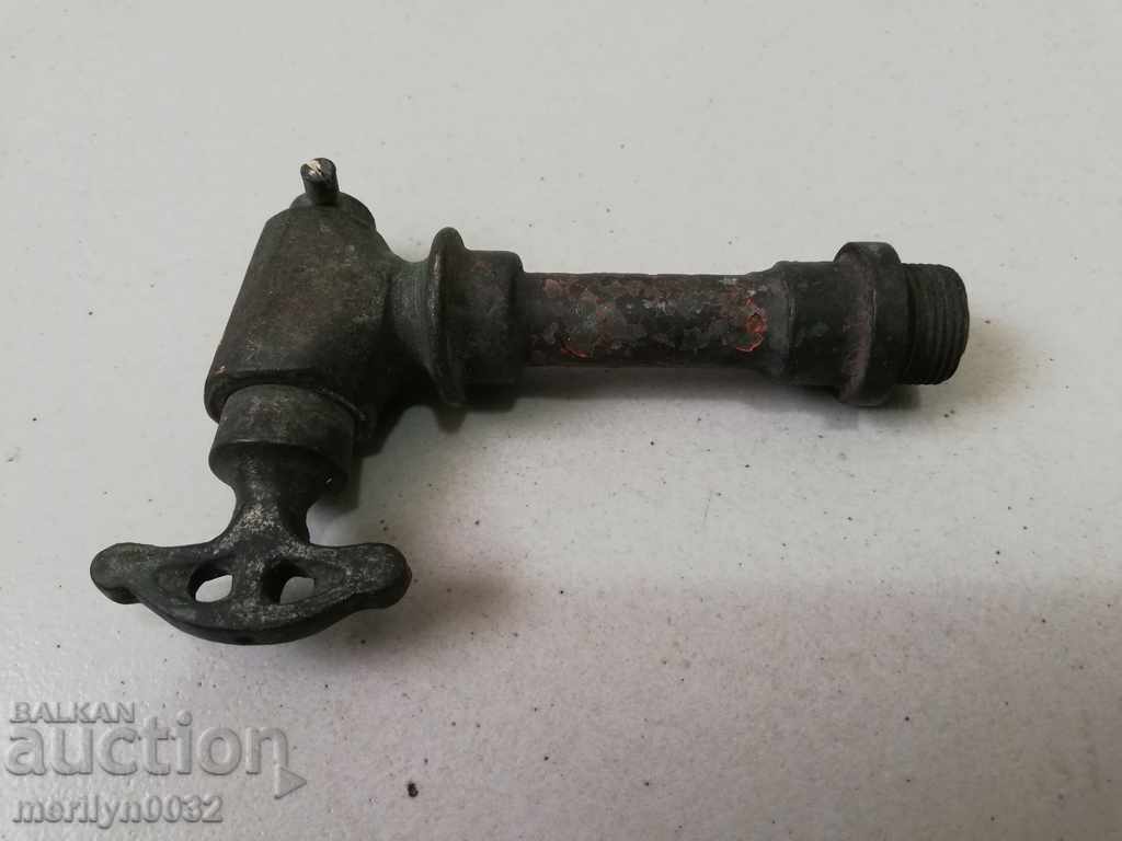 Ancient bronze crane spout pipe spout - 7