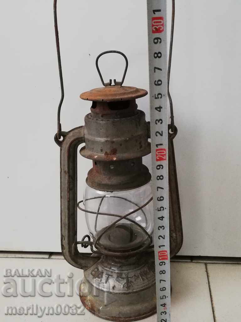 Old German lantern, lamp, spotlight lamp with price 59.00 BGN | € 30.17 Old German lantern, lamp, spotlight lamp with price 59.00 BGN | € 30.17