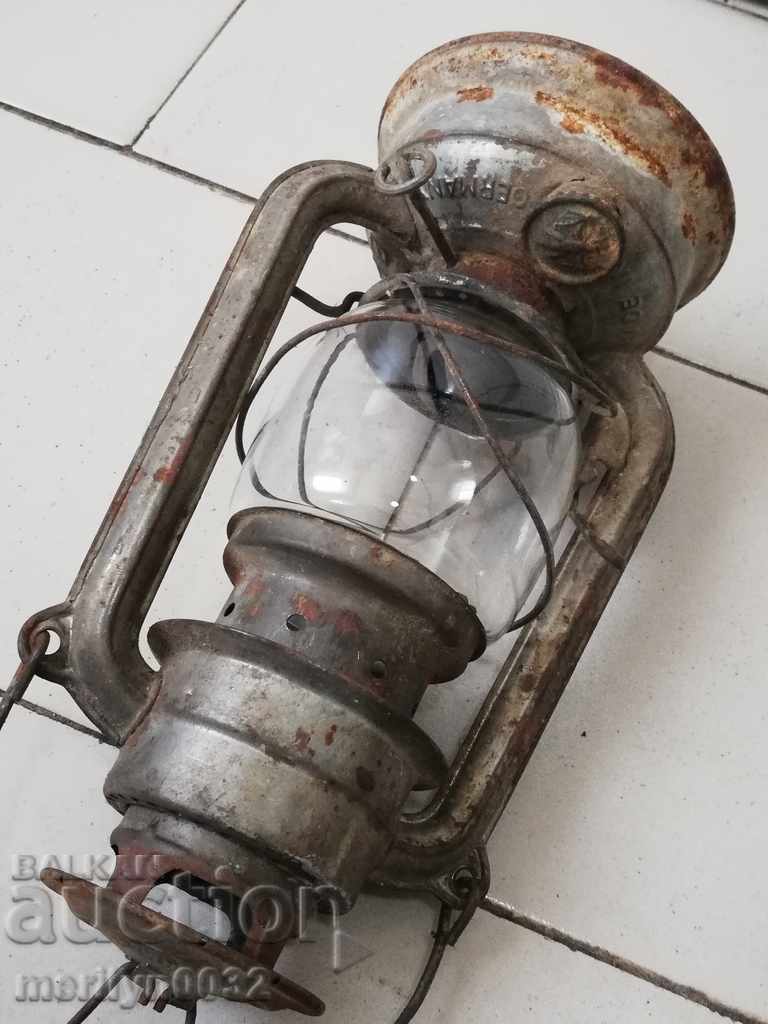 Old German lantern, lamp, spotlight lamp - 5 Old German lantern, lamp, spotlight lamp - 5