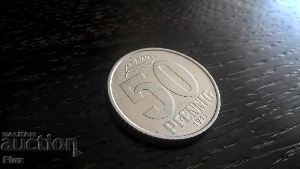 Moneda - Germania - 50 de bani 1971. Seria A
