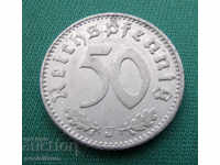 Германия III Райх  50  Пфенниг  1943 J Рядка Монета