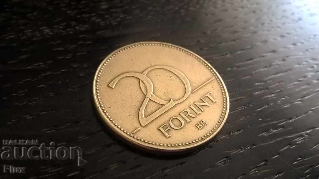 Monedă - Ungaria - 20 forinți | 1995.