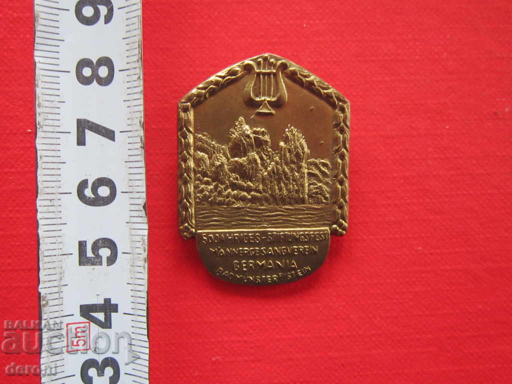 A rare German bronze badge badge 3 Reich with price 20.00 BGN | € 10.23 A rare German bronze badge badge 3 Reich with price 20.00 BGN | € 10.23
