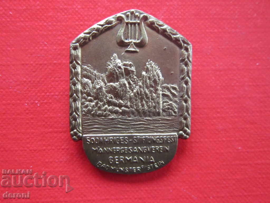 Auction A rare German bronze badge badge 3 Reich Auction A rare German bronze badge badge 3 Reich