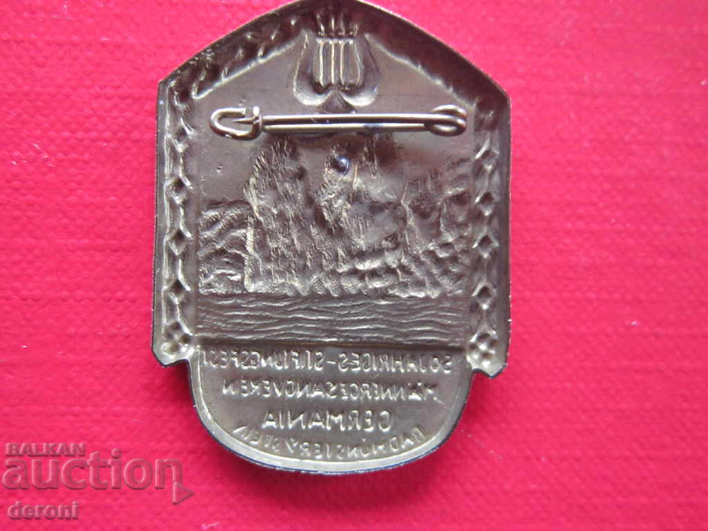 Delivery of A rare German bronze badge badge 3 Reich Delivery of A rare German bronze badge badge 3 Reich