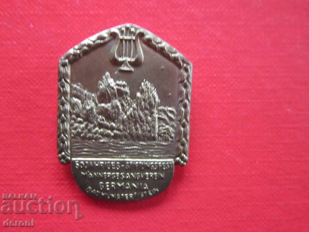 A rare German bronze badge badge 3 Reich - 6 A rare German bronze badge badge 3 Reich - 6