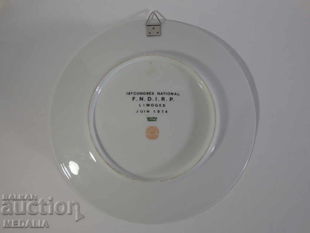 Auction Fernand Léger - Lime-porcelain plate-1974 Auction Fernand Léger - Lime-porcelain plate-1974