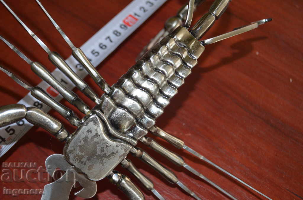 Auction FIGURE METAL SOLID SCORPION STAND NEW GIFT Auction FIGURE METAL SOLID SCORPION STAND NEW GIFT