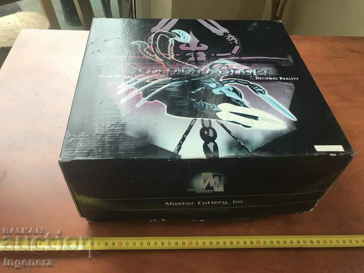 FIGURE METAL SOLID SCORPION STAND NEW GIFT - 7 FIGURE METAL SOLID SCORPION STAND NEW GIFT - 7