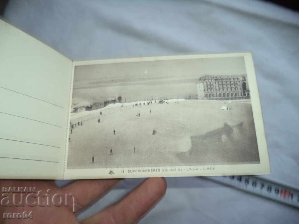 Auction PK - SUPERBAGNERES - FRANCE - 12 FILES Auction PK - SUPERBAGNERES - FRANCE - 12 FILES