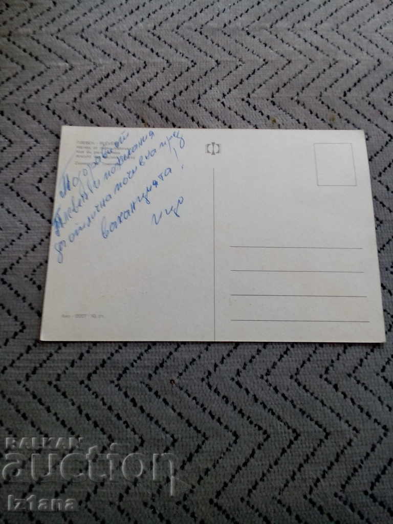 Old card Pleven with price 1.00 BGN | € 0.51 Old card Pleven with price 1.00 BGN | € 0.51
