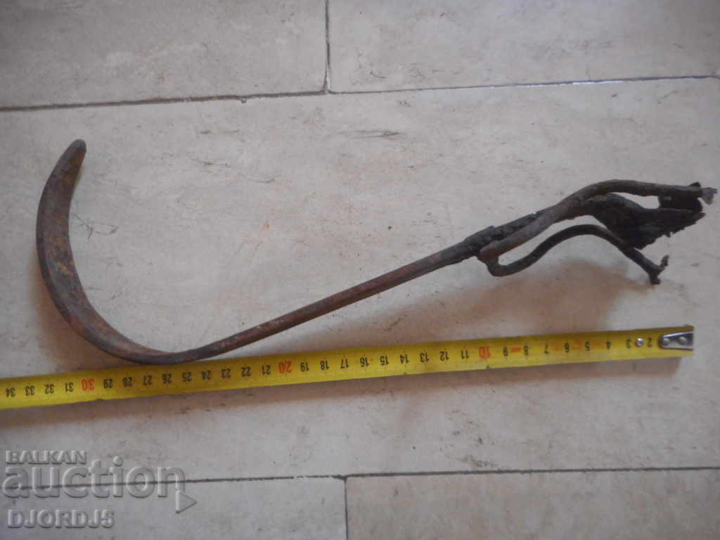 Old forged handle made of copper pan - 5 Old forged handle made of copper pan - 5