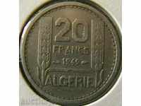 20 franci 1949, Algeria