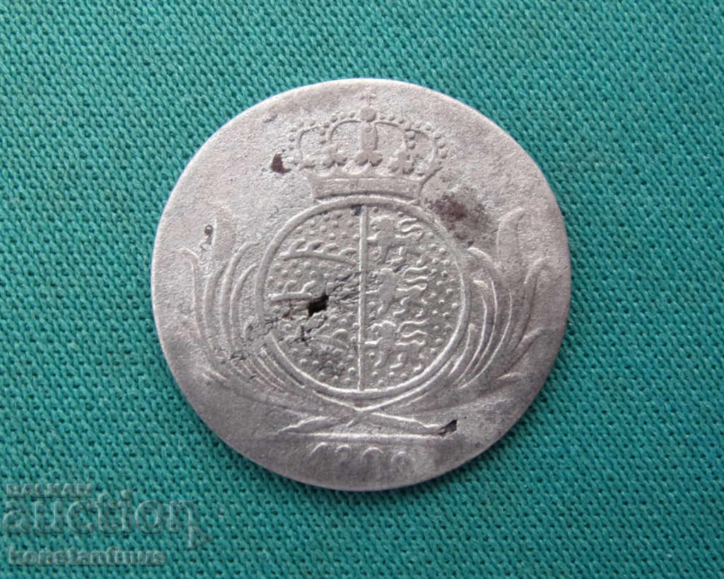 Βυρτεμβέργη VI Kreuzer 1800 Silver Σπάνια με τιμή € 13.29 | 25.99 BGN