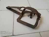 Hand forged wrought iron trap SMALL