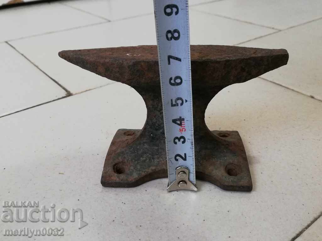 Μινιατούρα αμόνι, σφυρήλατο σίδερο μινιόν - 5 Μινιατούρα αμόνι, σφυρήλατο σίδερο μινιόν - 5