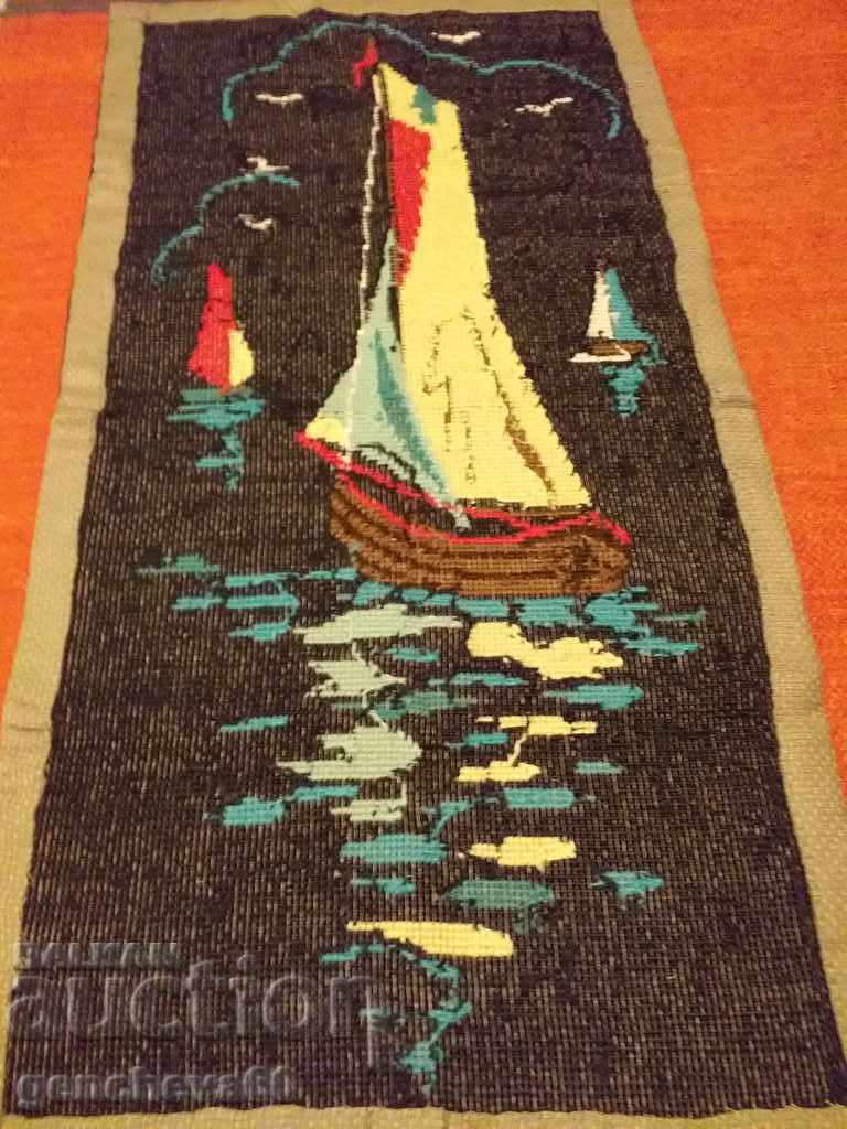 Large panel tapestry "Seascape" - 6