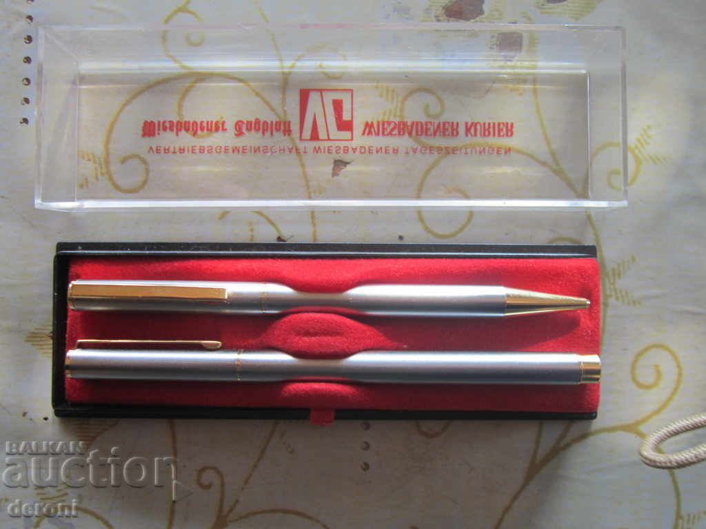 Delivery of Luxurious German set of gold-plated pencil gilt pencil Delivery of Luxurious German set of gold-plated pencil gilt pencil