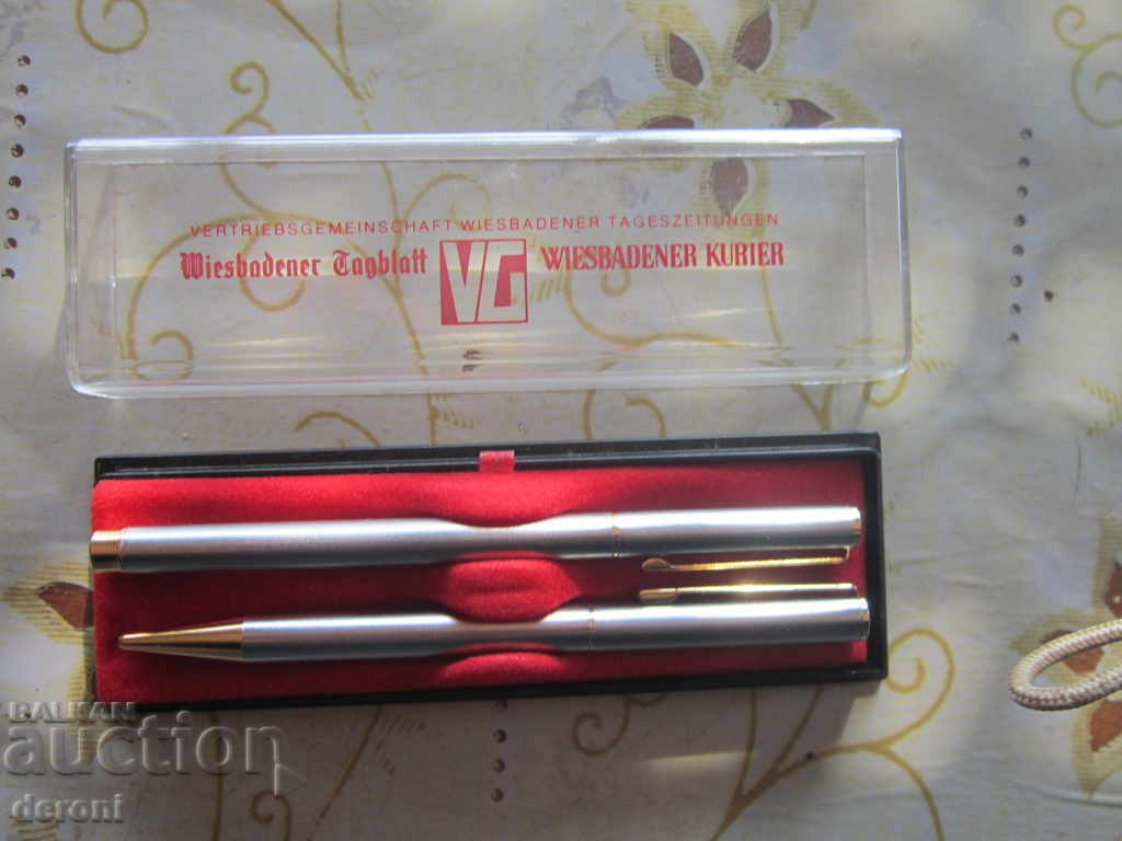 Luxurious German set of gold-plated pencil gilt pencil - 5 Luxurious German set of gold-plated pencil gilt pencil - 5