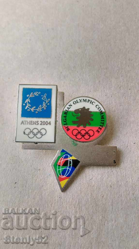 Olympic badge Athens 2004