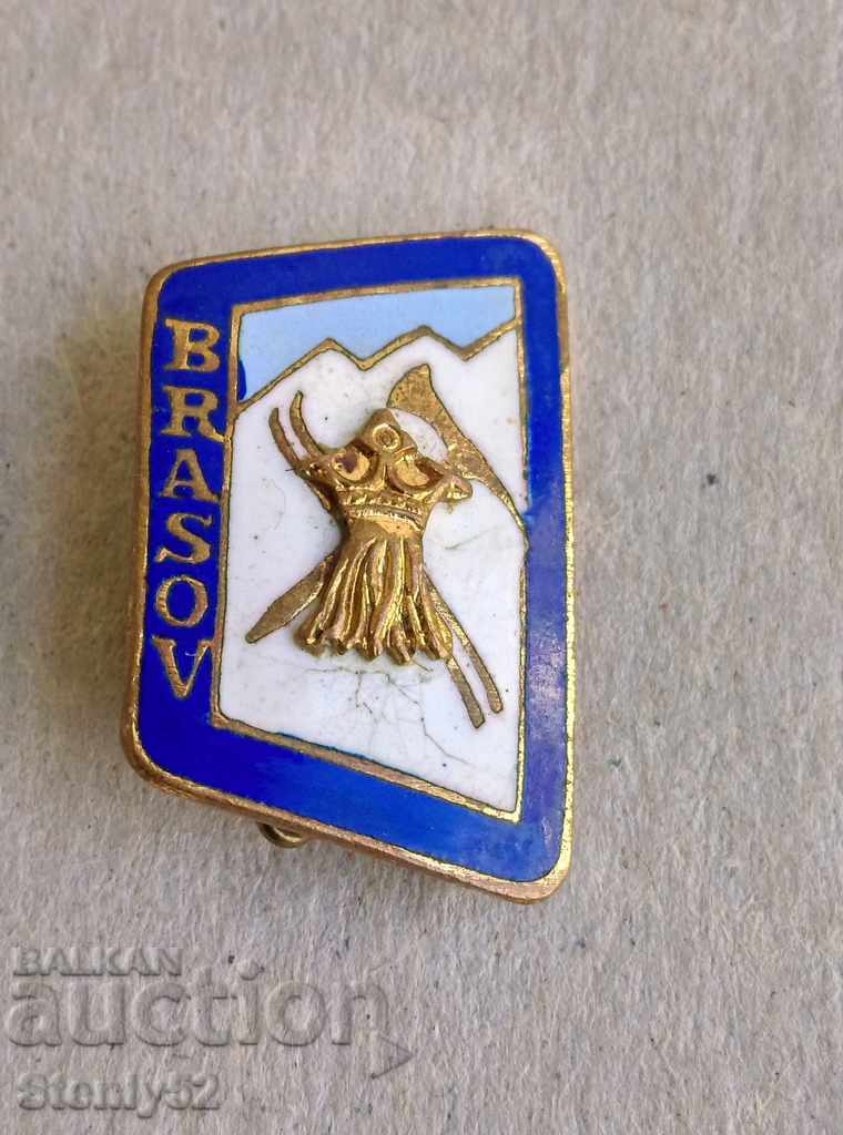 Badge-stema Brașov-Polonia
