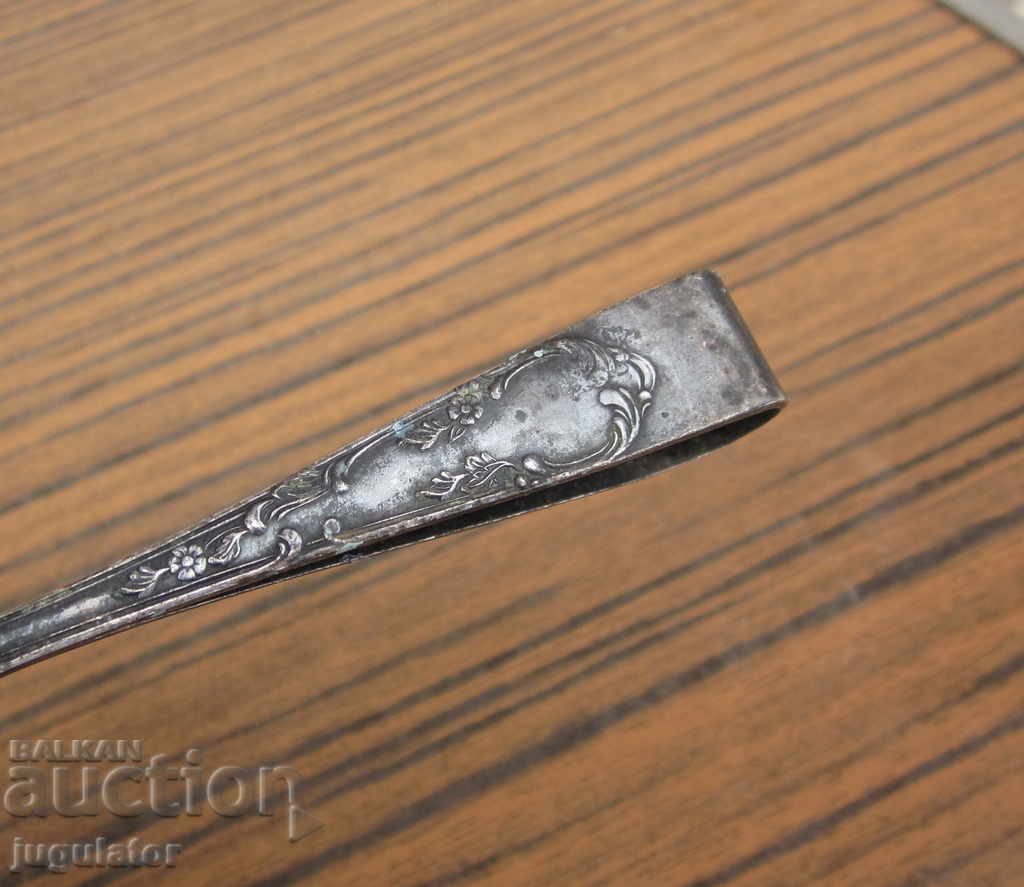 Art Deco antique silver pinch for ice sugar marked - 7 Art Deco antique silver pinch for ice sugar marked - 7