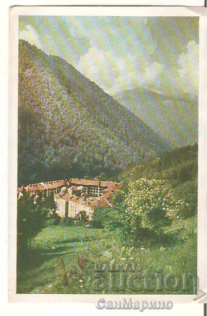 Картичка  България  Рилски манастир Общ изглед 4*
