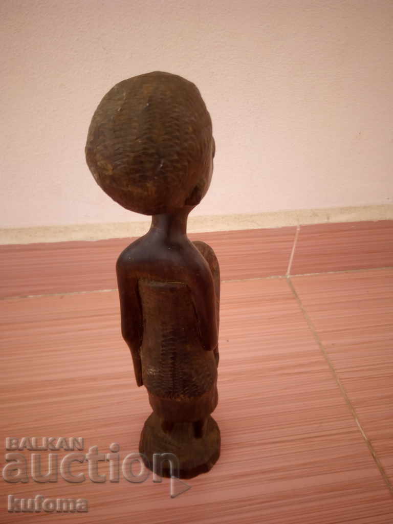 Auction Old ebony statuette Auction Old ebony statuette