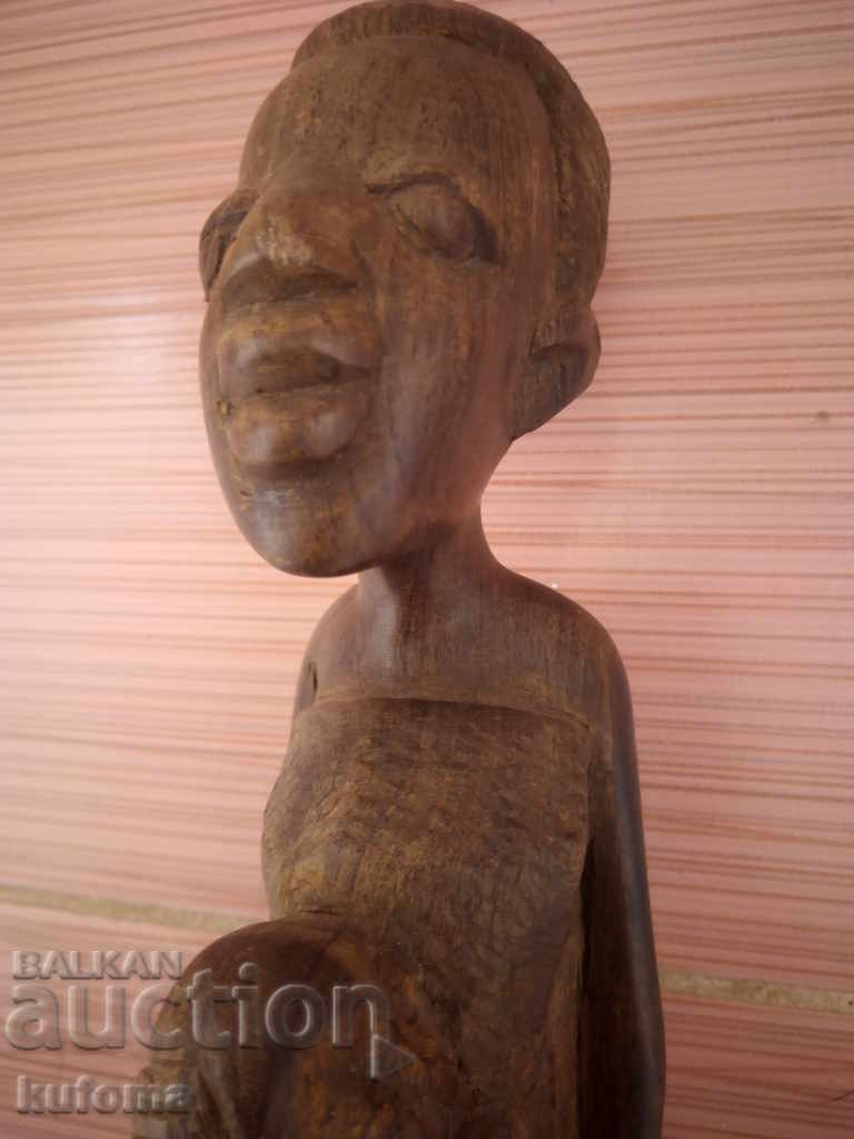 Old ebony statuette - 5 Old ebony statuette - 5