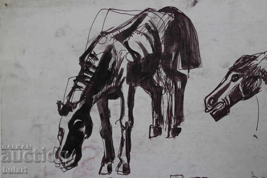 Original Painting Atanas Yaranov "6 Scenes" Tush Unshielded with price 700.00 BGN | € 357.90 Original Painting Atanas Yaranov "6 Scenes" Tush Unshielded with price 700.00 BGN | € 357.90