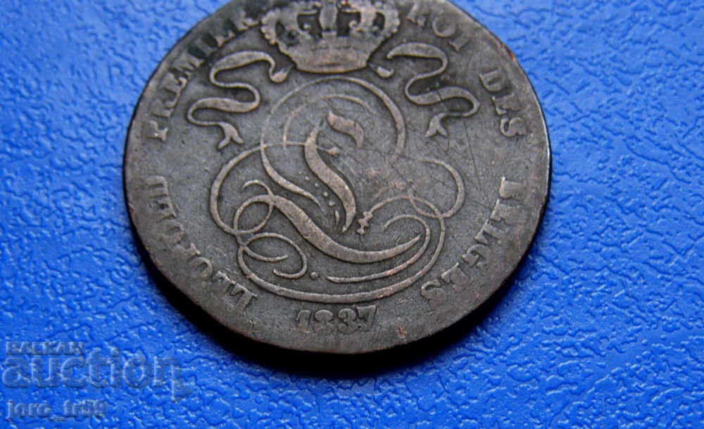 Auction Belgium 5 centimes /5 Centimes/ 1837 Auction Belgium 5 centimes /5 Centimes/ 1837