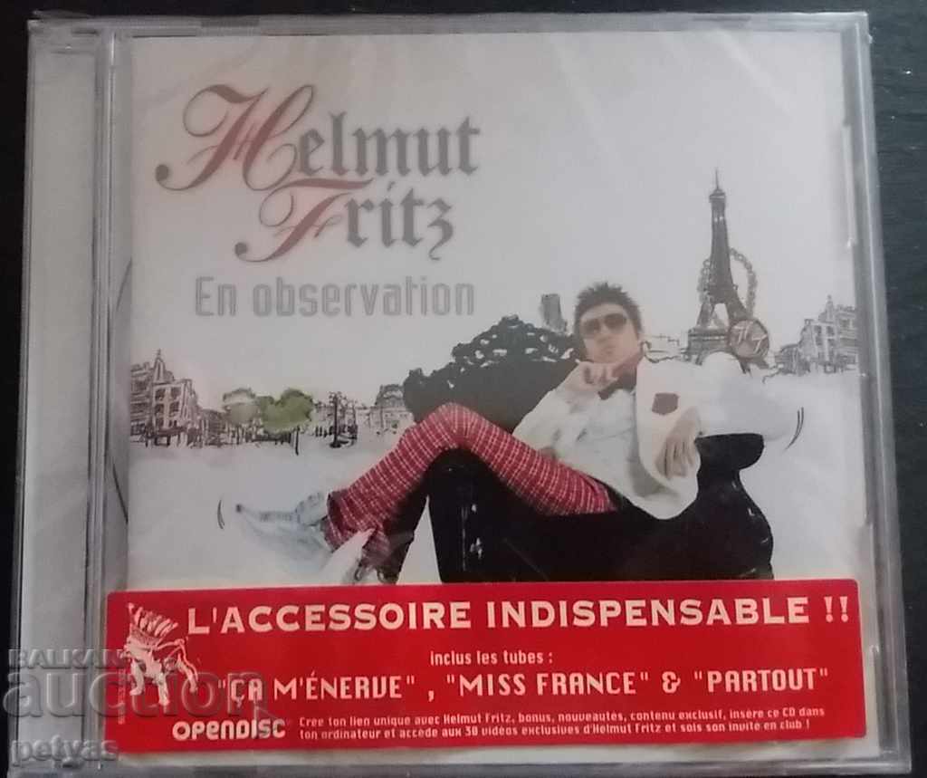 CD-Helmut Fritz -En observație - Muzică