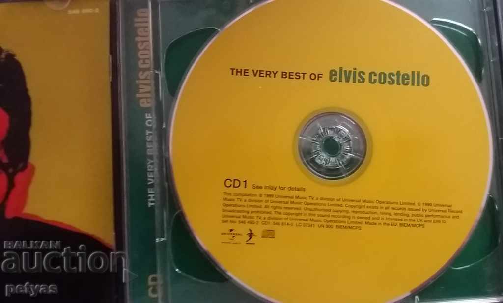 Auction  Elvis Costello 'the very best' .She - 2CD MUSIC