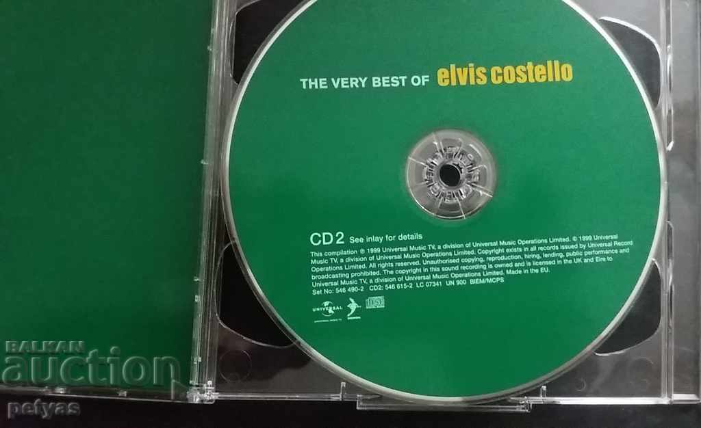 Delivery of Elvis Costello 'the very best' .She - 2CD MUSIC