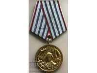 24506 Bulgaria medal 10d. Impeccable service of the BNA Army