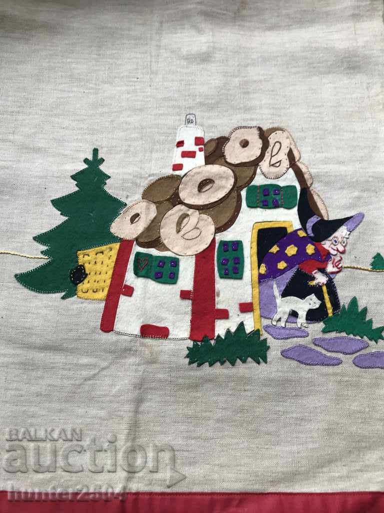 Auction Case-appliqué "Hazel and Gretel" 96/54 cm Auction Case-appliqué "Hazel and Gretel" 96/54 cm