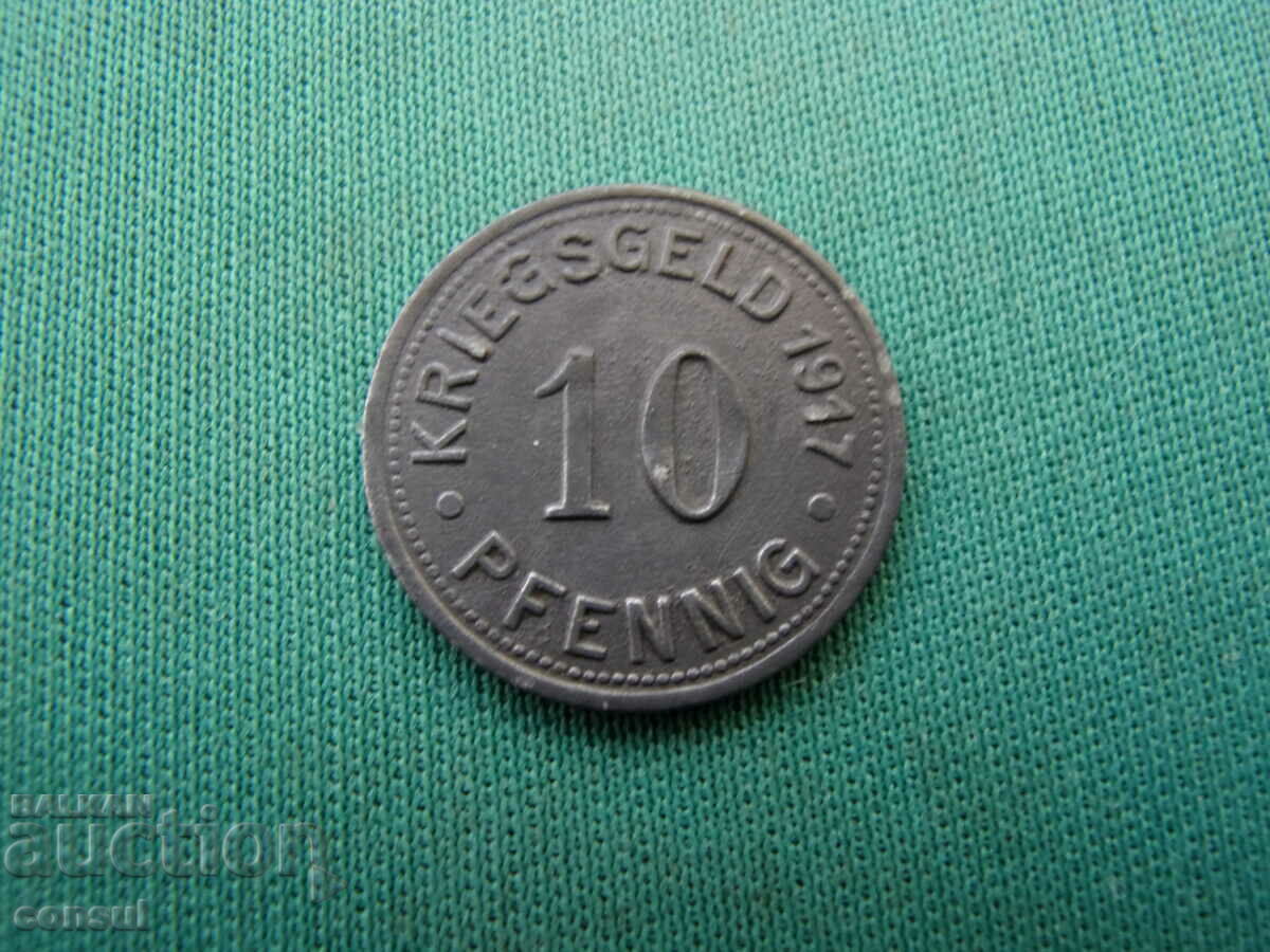 Munster 10 Pfennig 1917 Rar cu preț € 10.23 | 20.01 BGN