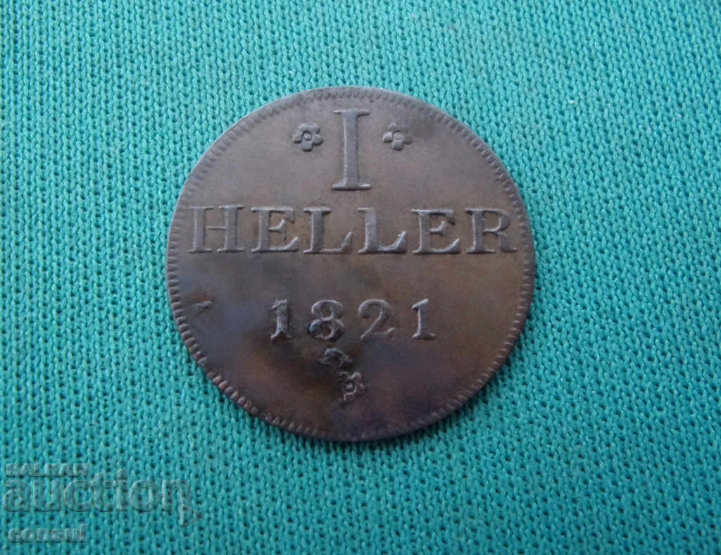 Frankfurt 1 Primăvară evreiască 1821 Rare (W 18) cu preț € 15.34 | 30.00 BGN