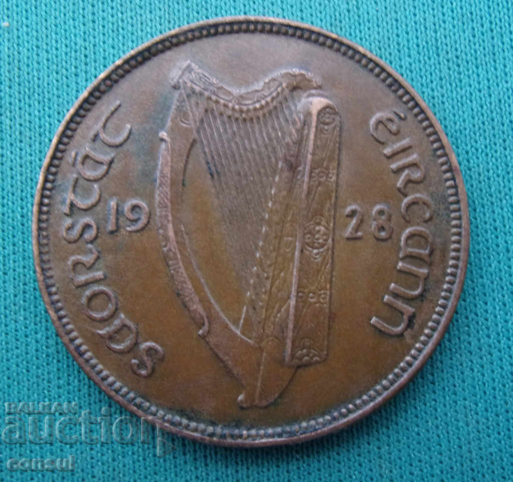 Ιρλανδία 1 Πένι 1928 Σπάνια (W 35)